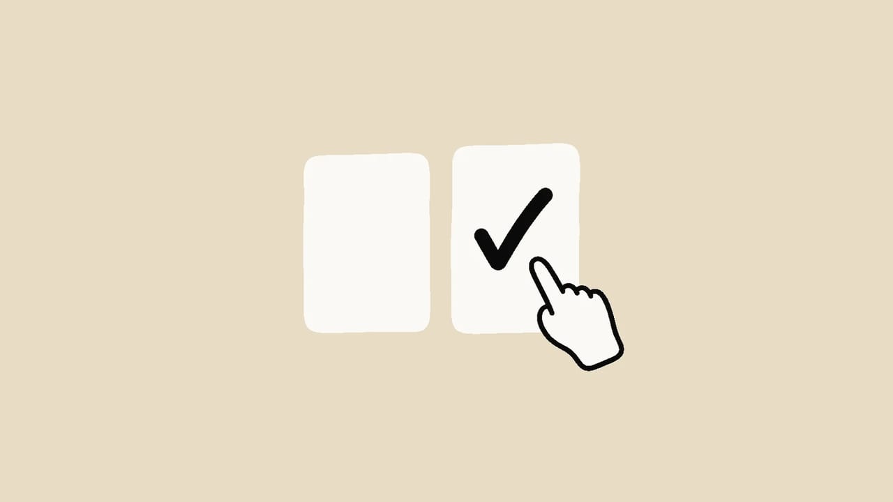Ilustração: dois cartões de planos lado a lado com um visto no mais alto, para um prompt de comparação de preços