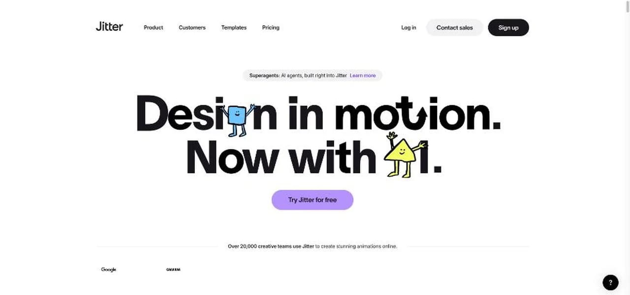 Jitter homepage