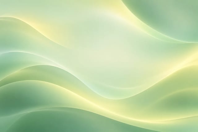Hintergrund Grünes Leuchten für das iPhone Duo Mockup