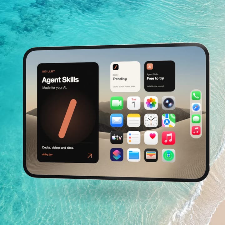 1:1-Video eines iPhone Duo Mockups, im Studio erstellt