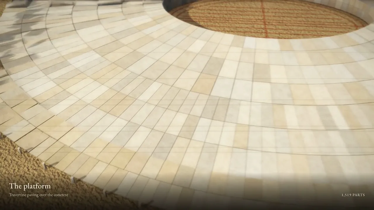 The Colosseum in 44,754 3D parts oleh cocoloba_
