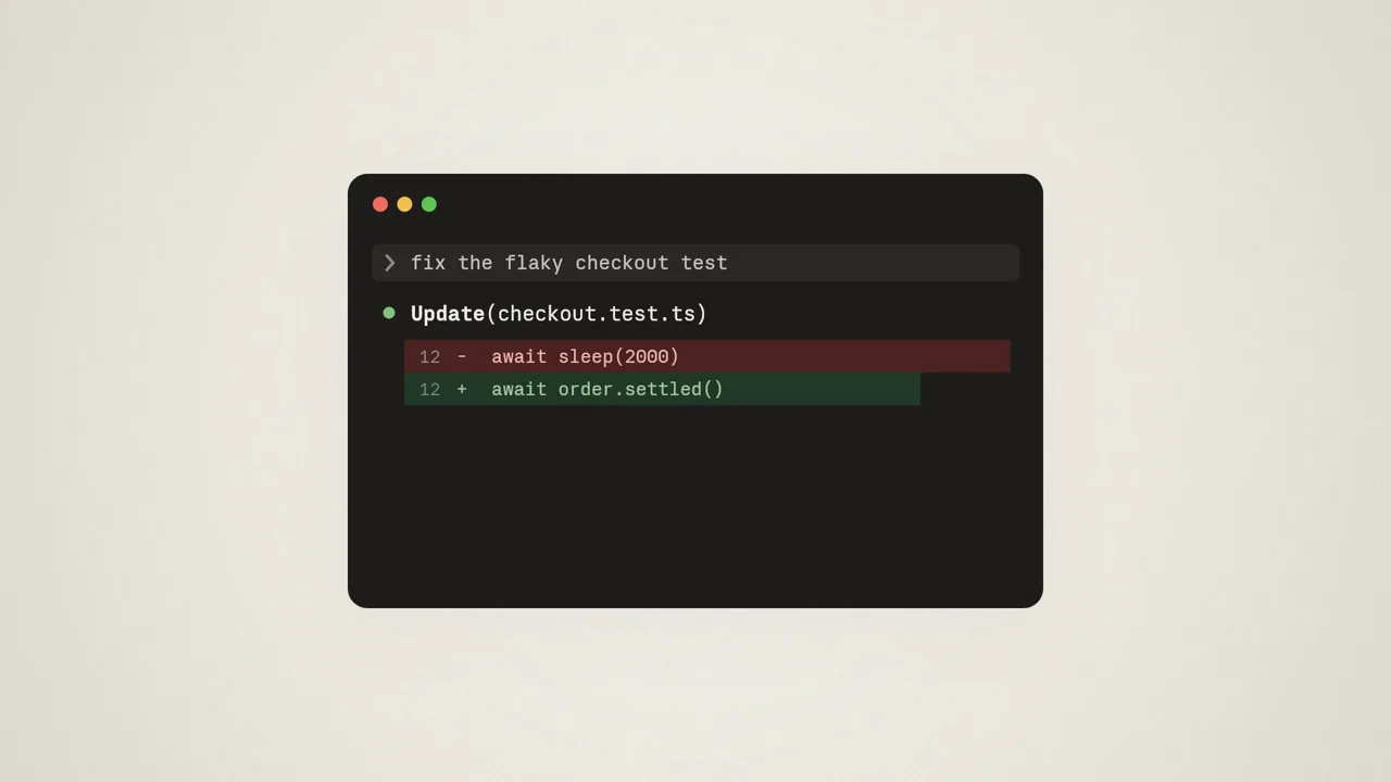 A calm product promo animation for Claude