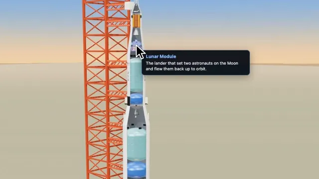 Saturn V Rocket Interactive 3D Model by @aichrislee