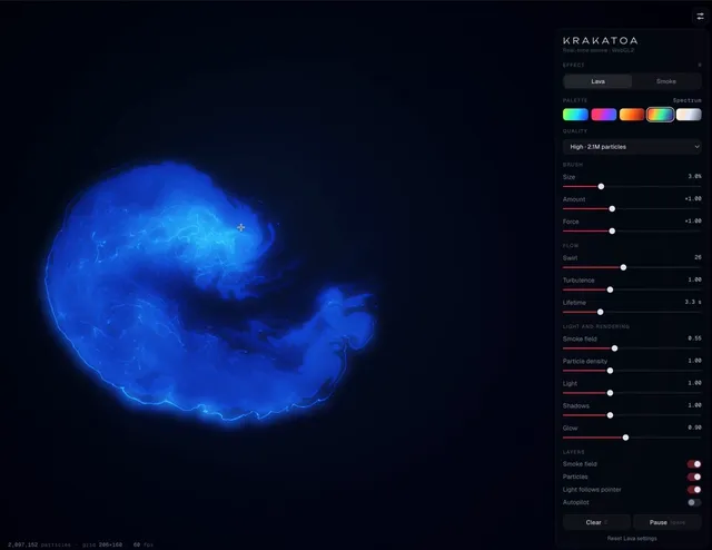 Krakatoa Volcano WebGL Animation by @pagustafsson